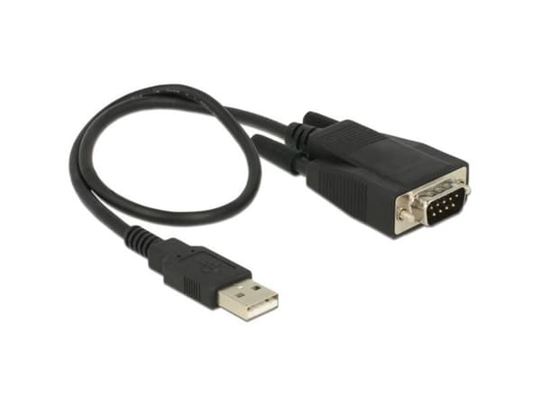 Delock - Seriell adapter - USB typ A (hane) till DB-9 (hane) - 35 cm