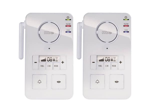 M-E MODERN-ELECTRONICS Radio Intercom FS 2.1 Hvit (FS 2.1) - Uten batteri