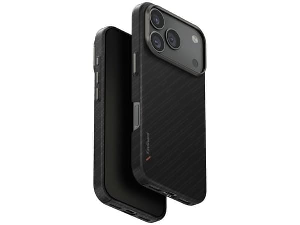 Uniq Keva EDGE Magclick Charging Case for iPhone 17 Pro - Black