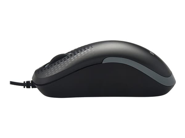 Verbatim Silent Optical Mouse - Mus - optisk - 3 knapper - kablet - USB