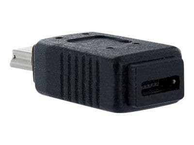StarTech.com Micro USB to Mini USB 2.0 Adapter - Micro USB (f) to Mini USB (m) (UUSBMUSBFM) - USB-adapteri - Micro-USB tyyppi B (hun) til mini-USB ...