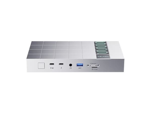 Peladn G2E dockningsstation (silver) Thunderbolt 5
