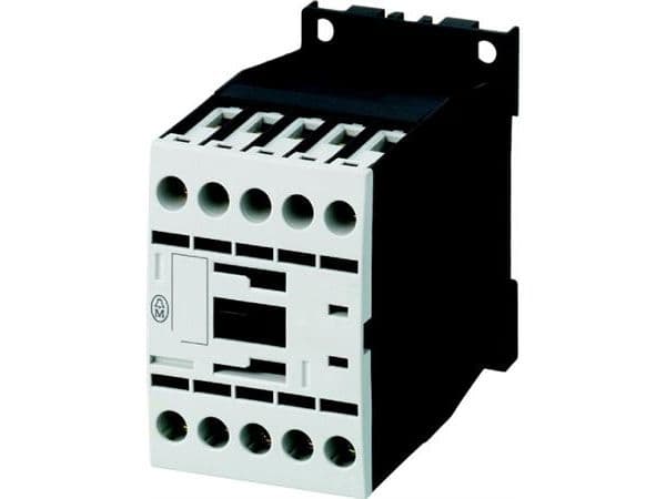 Eaton DILM15-01(24VDC), Svart, Vit, 1 styck