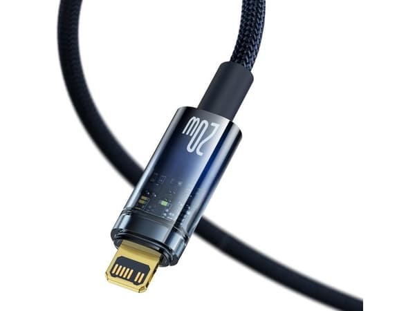 Baseus CATS000003 Lightning - USB-C-kabel 20W 480Mb/s 1m - blå