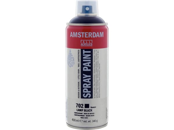Amsterdam Spray Paint Lamp Black 702