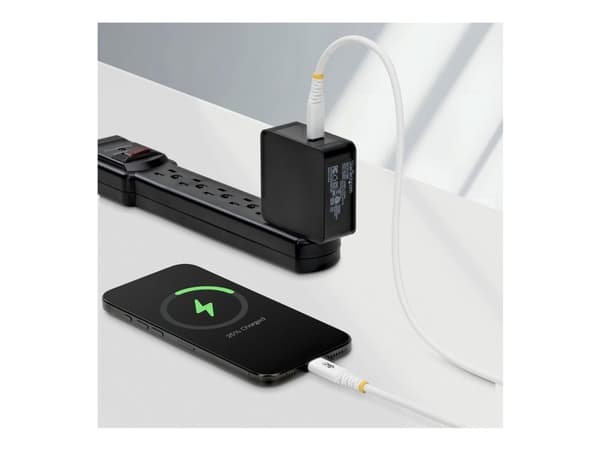 StarTech.com S2CEPR1MW-USB-CABLE, 1 m, USB C, USB C, USB 2.0, 0,48 Gbit/s, Valkoinen