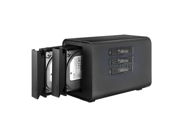 TERRAMASTER D5 Hybrid 5bay-kabinett, USB3.2, disklös