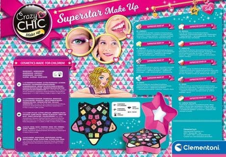 Clementoni Crazy chic Superstar smink 17650