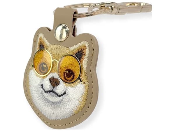 Nimmy Glasses Cool Dog Tracker Case - Brown