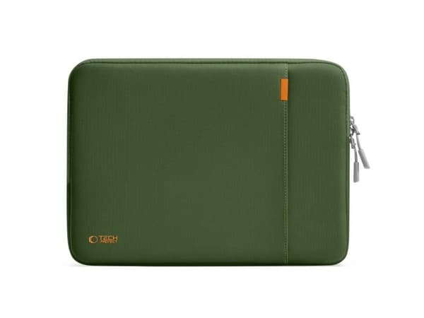 Tech-Protect Defender laptopveske 15-16 - grønn