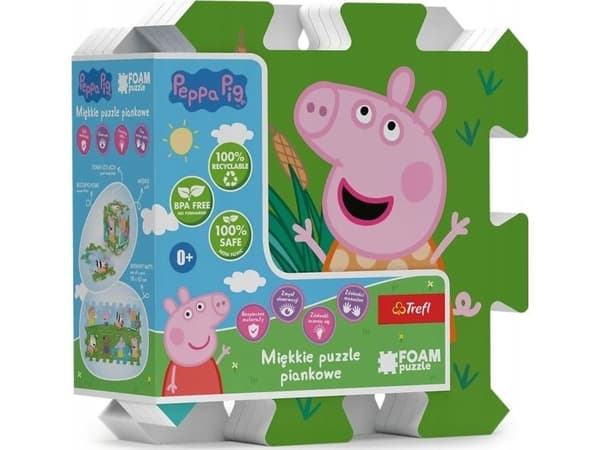 TREFL PEPPA PIG skum-puslespill
