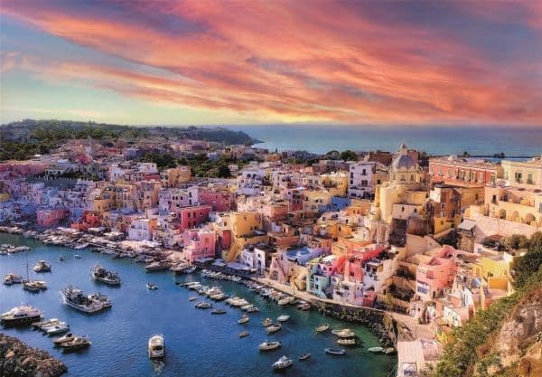 Pussel HQC Pittoreska ön Procida, 1500 bitar