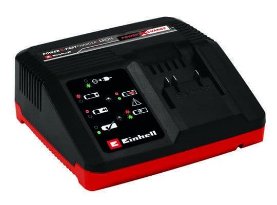 Einhell Power X-Fastcharger 4A, Batterilader, Einhell, Svart, Rød, 21 V, 4 A