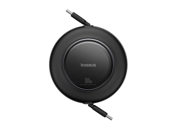 Baseus Free2Pull Mini 100W utdragbar USB-C-kabel - USB-C 2m - Juodas