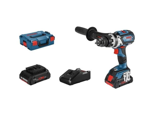 Bosch SLAGBOREMASKINE GSB 18V-110 C 2X4A PC LB