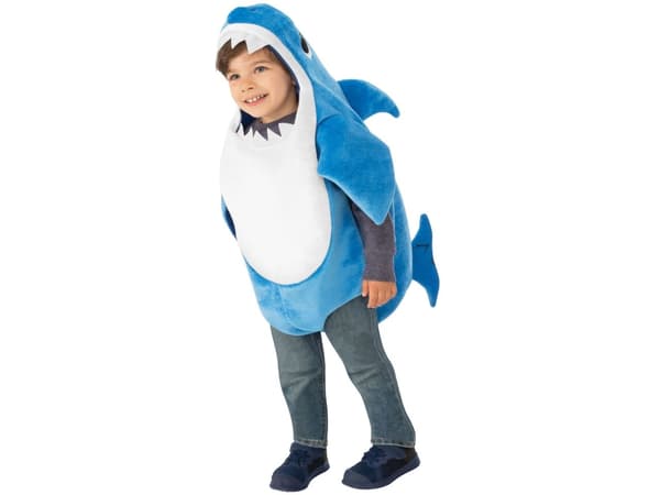 Daddy Shark Deluxe blå INFANT / 6-12 M
