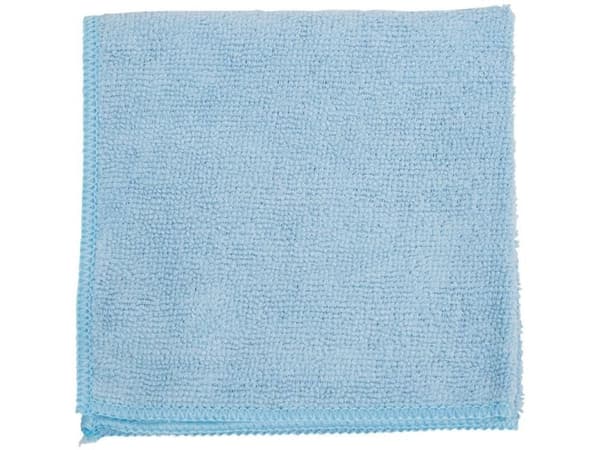 Microfiberklud blå 32x32cm 20stk/pak