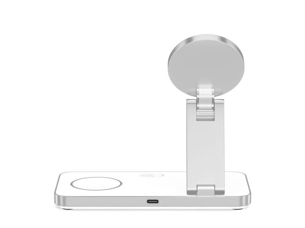 Tech-Protect QI15W-A47 MagSafe 3in1 Inductive Charger + USB-C Cable - White