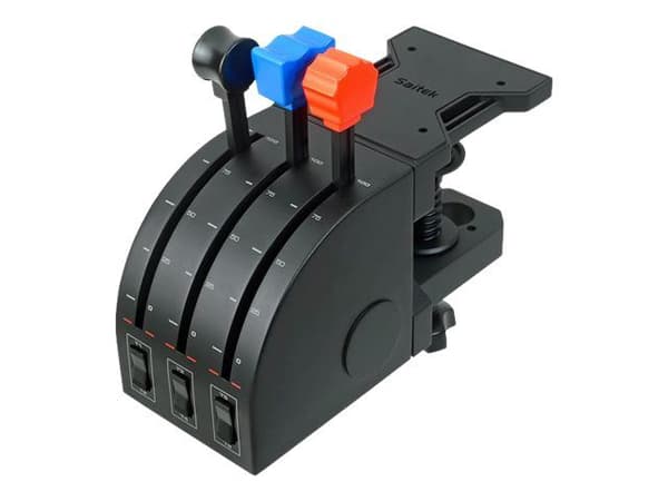 Logitech Flight Throttle Quadrant - Spjäll - kabelansluten - för PC