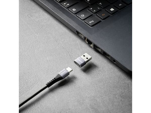 Intenso 7600013, USB-C, USB-A, Antrasitt