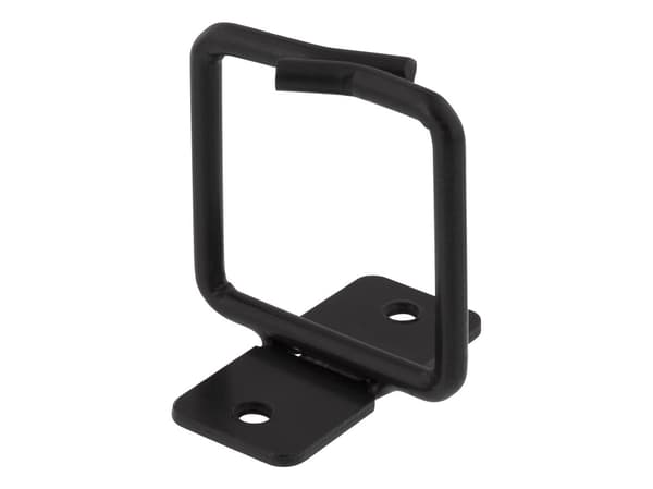 DELTACO 19-11 - Rackpanel för kabelhantering - svart - 2U - 19"