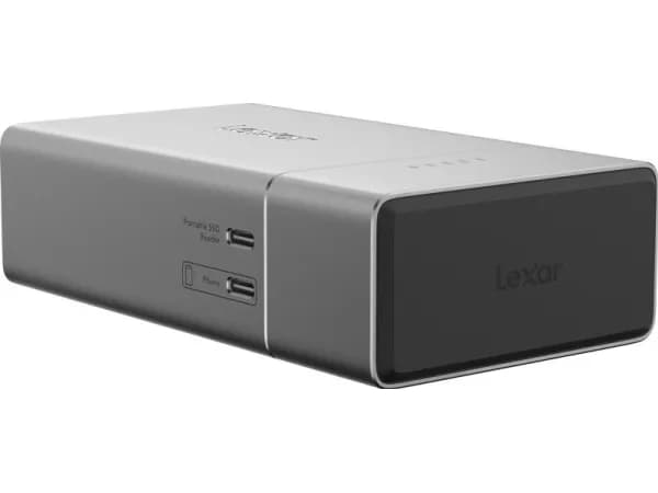 Lexar Professional Workflow Go stasjon/replikator med 2 modul-bay