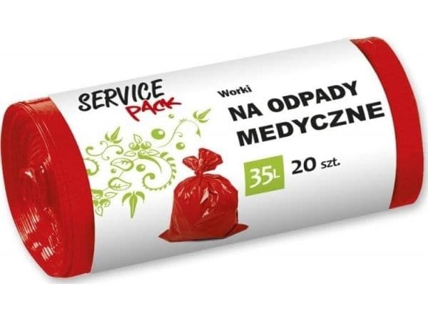 Stella arbetsavfallspåsar för medicinskt avfall STELLA LDPE 35 l, 20 st