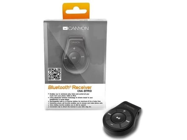 Bluetooth-adapter Canyon CNA-BTR01B svart