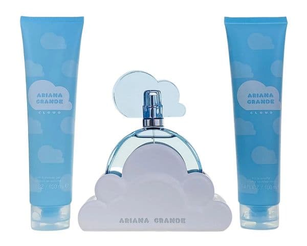 Ariana Grande Cloud 3 Piece Gift Set Eau De Parfum 100ml And Body Souffle 100ml
