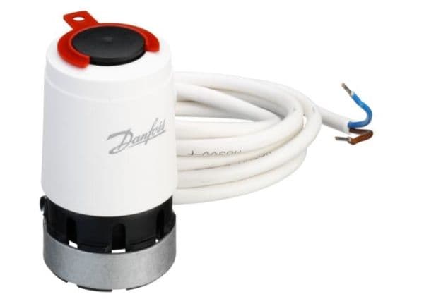 Termoaktuator NC 24VAC 1,2 meter ledning, 2VA IP41