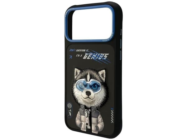 Nimmy Cool&Cute 2.0 ulv-deksel til iPhone 17 Pro Max - svart