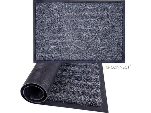 Q-Connect Q-Connect dørmatte 60x40cm sort