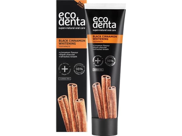 Ecodenta ECODENTA PASTA BLACK kanel 100 ml