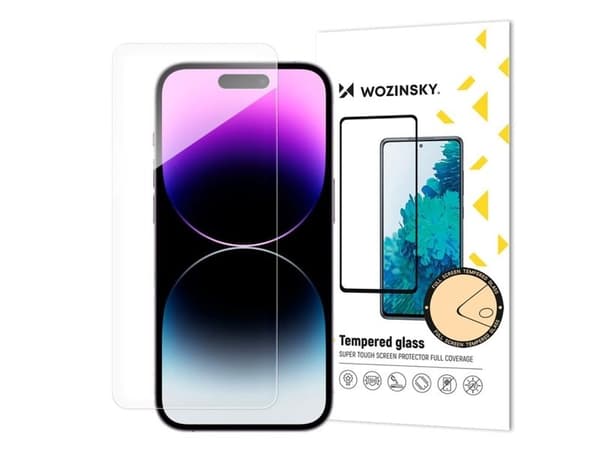 Wozinsky herdet glass til iPhone 17e / 16e