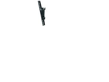 Vogel's Professional PFS 3308 - Komponenter til montering (2 grensesnittbøyler) - for fladt panel - sort