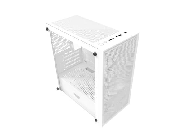 Darkflash M305 Mesh chassi utan fläktar vit