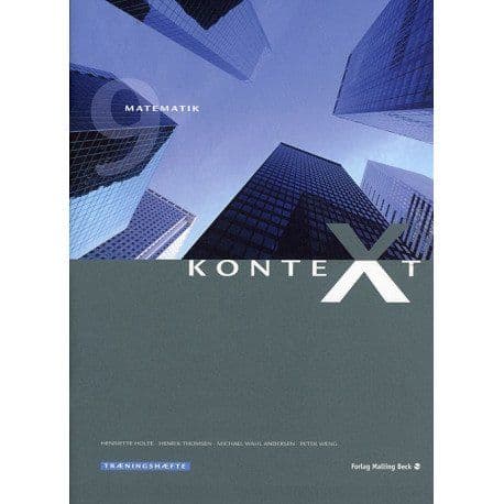 KonteXt 9, treningshefte | Språk: Dansk