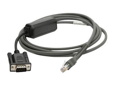 Zebra - Seriell kabel - DB-9 (hane) - 2.13 m - för Symbol LS2208