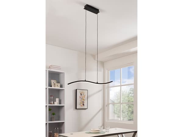 EGLO LEJIAS pendellampe til langbord i sort