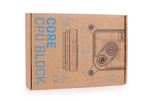 Alphacool Core 1 Aurora prosessorijäähdytin, ARGB - hopea
