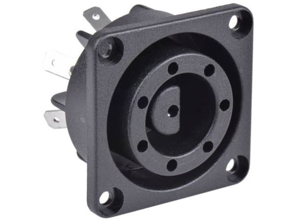 Bulgin PX0957/S rundstiftkobling - 1 stk