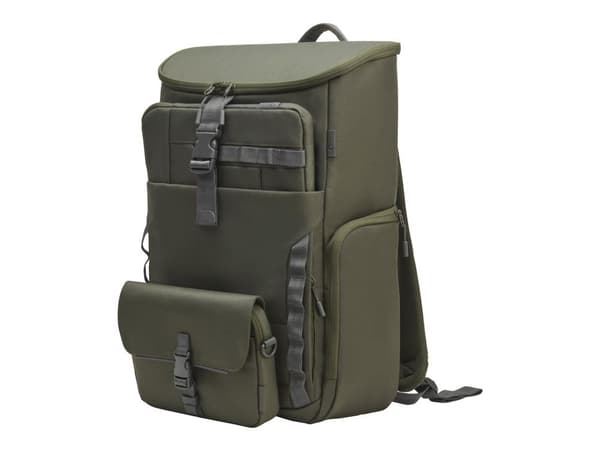 HP Laptop Backpack - Ryggsäck för bärbar dator - modulär - 15.6" - grå, grön