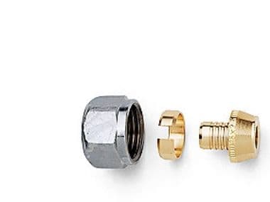 Px koblingssæt 1/2''x12mm m/støtteb pex