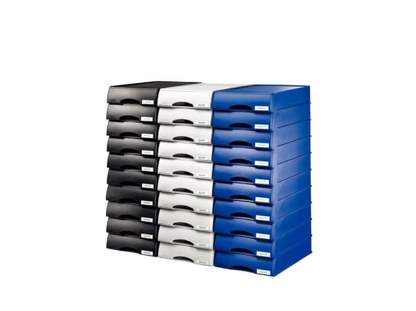 Leitz Plus - Brevfack - för A4 (210 x 297 mm) - grå