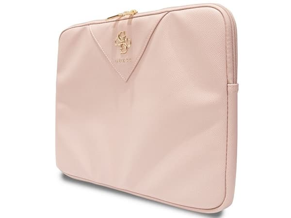 Guess Triangle 4G-deksel til 14" laptop - rosa