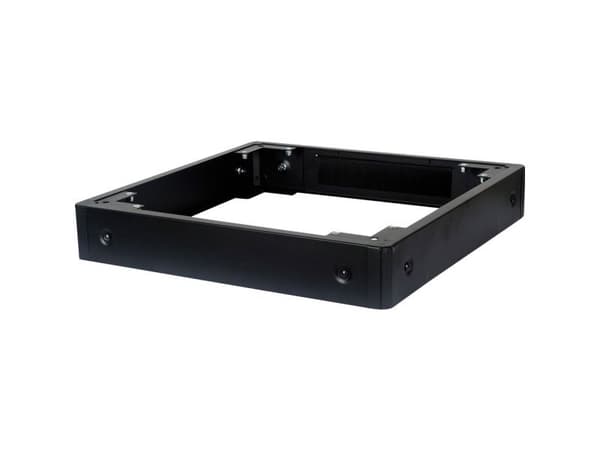 ROLINE 26.21.0240, Rackbase, Sort, Stål, 600 mm, 600 mm, 100 mm
