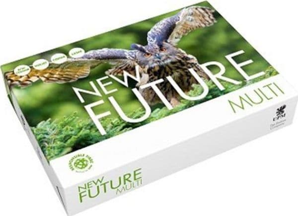 Multifunktionspapir, New Future Multi, A4, 75 g, pakke a 5 x 500 ark