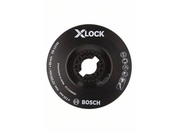 Bosch BAGSKIVE PLAST X-LOCK SOFT 125MM