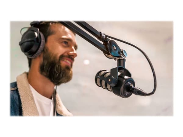RØDE PodMic - Mikrofon - svart