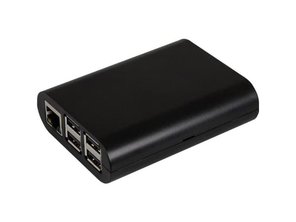 Joy-iT Pi 2 - Fodral, Boks, Raspberry Pi, Raspberry Pi, Sort, Plast, 89,5 mm